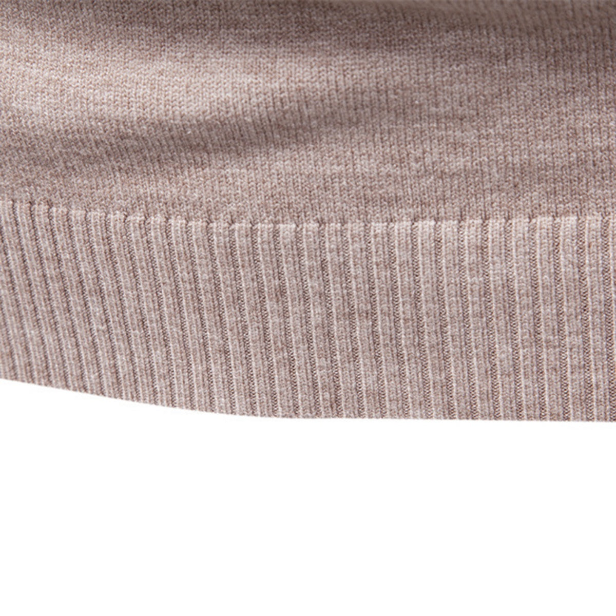 Men's Mockneck Pullover Sweater