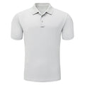 Men's Light Gray Short Sleeve Polo