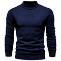 Men's Mockneck Pullover Sweater