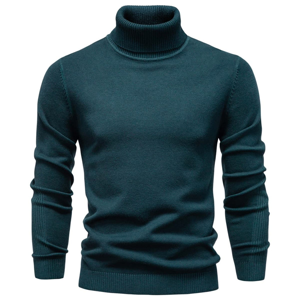 Men's Turtleneck Pullover Sweater