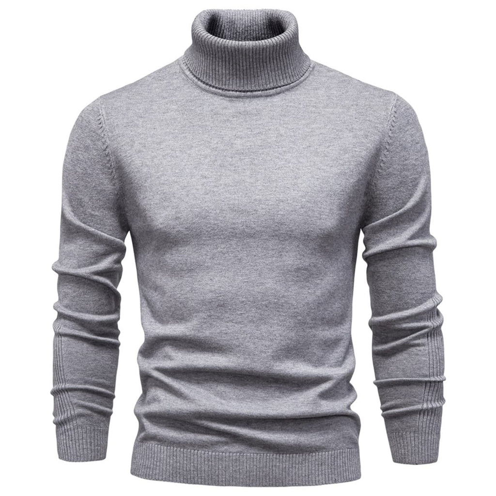 Men's Turtleneck Pullover Sweater