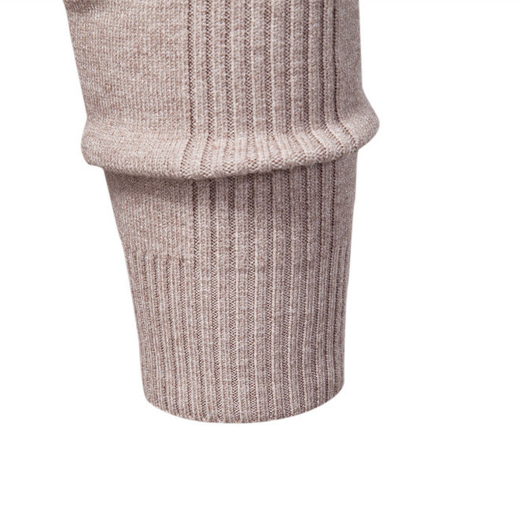 Men's Mockneck Pullover Sweater