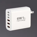 65w type c fast charging power adapter pd usb multi